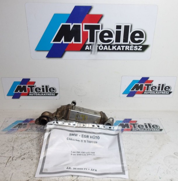 [GYRI BONTOTT] BMW - EGR HT - 1-es; 3-as - 11 71 7805189